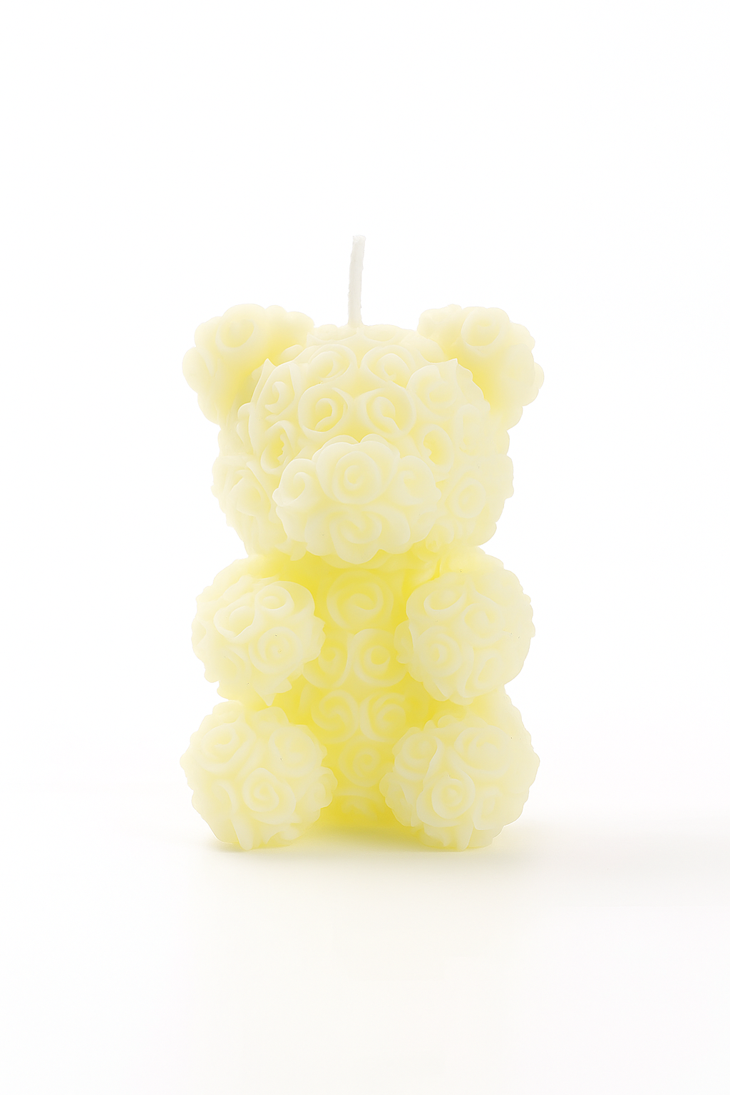 Medvedek iz vrtnic – dišeča svečka