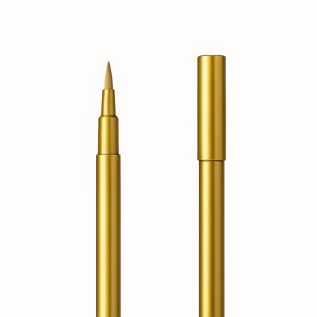 Zlato metallic pisalo za zapisovanje spominov