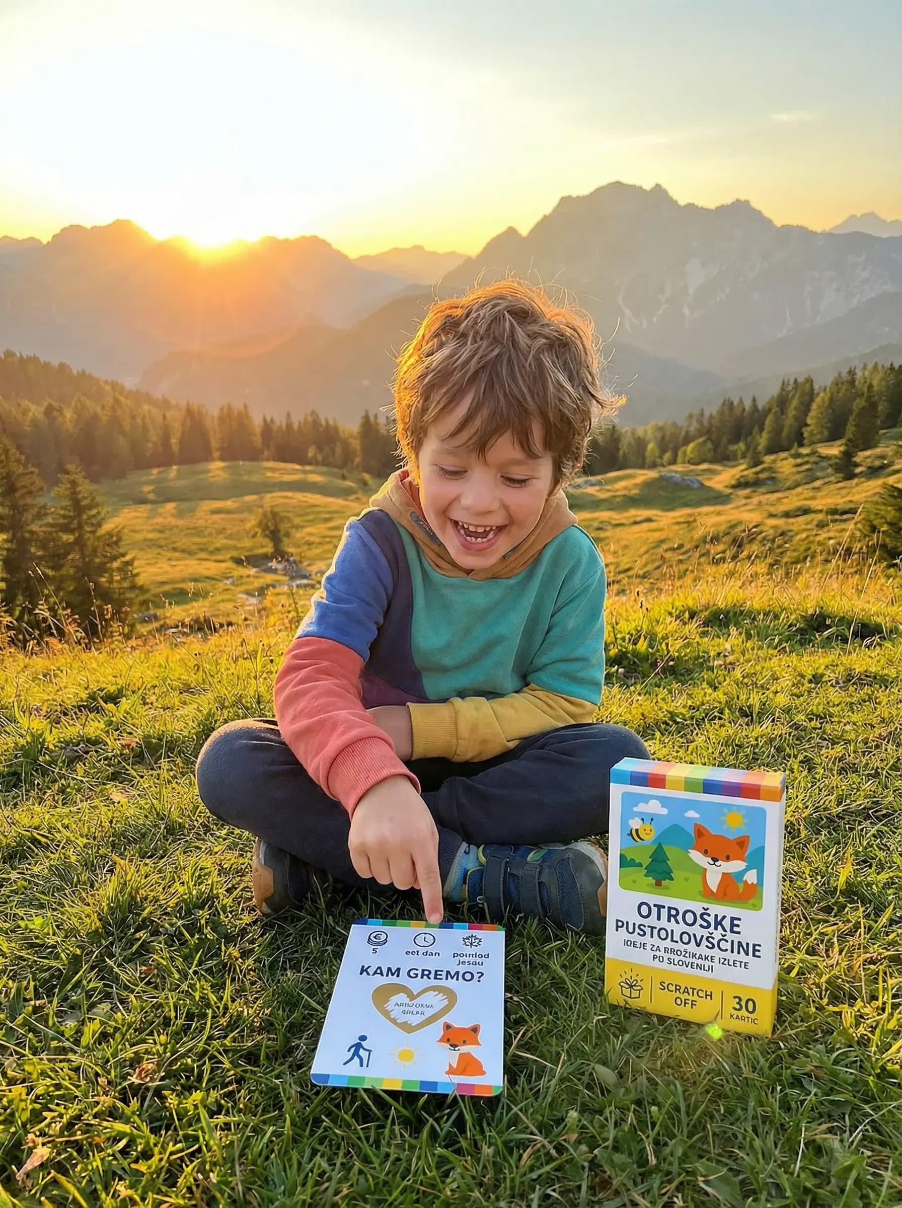 Vesel otrok z Otroškimi pustolovščinami – ideje za družinske izlete