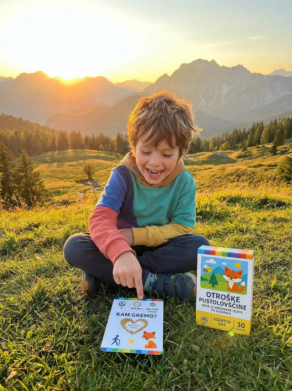 Vesel otrok z Otroškimi pustolovščinami – ideje za družinske izlete