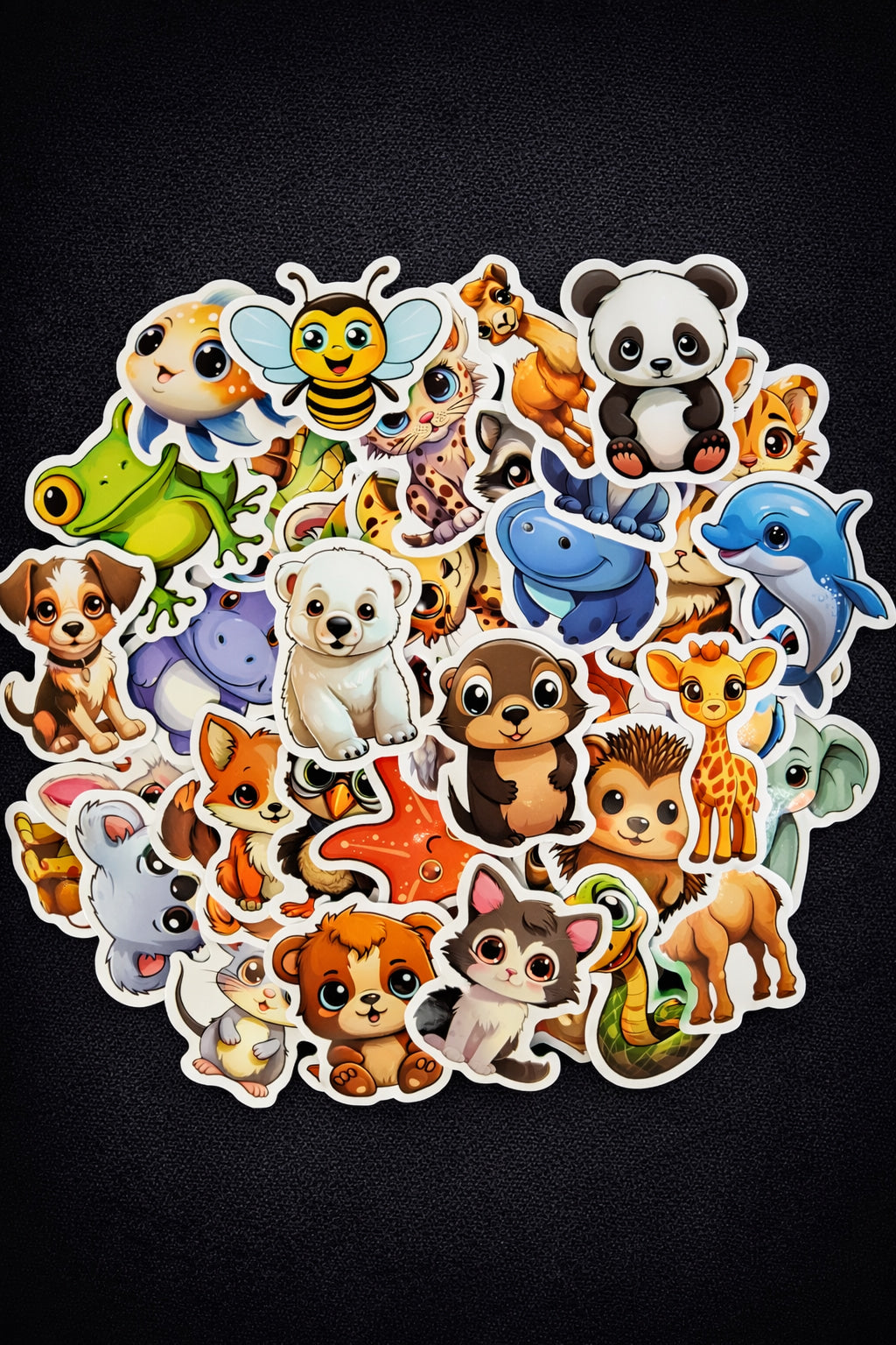 Nalepke v kompletu Otroške pustolovščine za označevanje opravljenih družinskih izletov