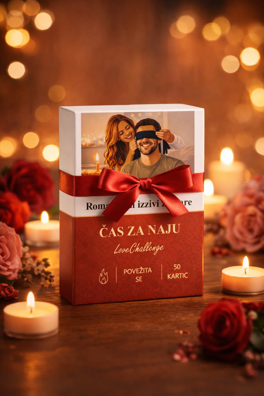 LoveChallenge kot personalizirano darilo za valentinovo zanj ali darilo za punco ob obletnici.