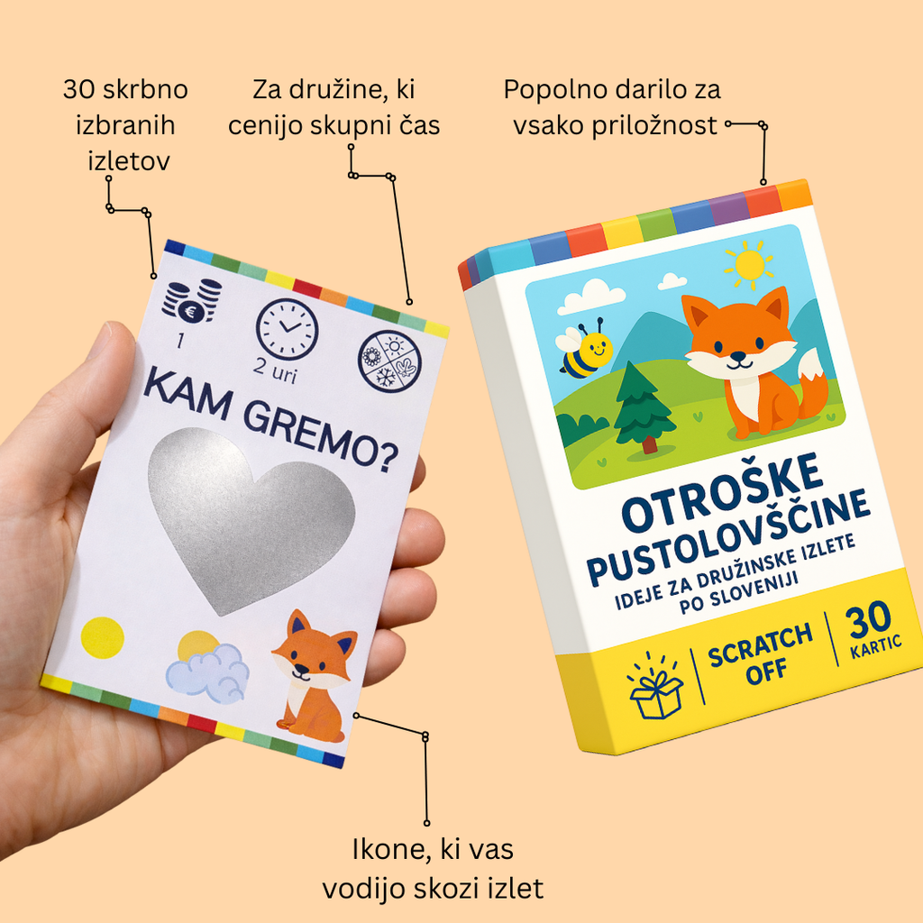 Otroške pustolovščine – družinski izleti