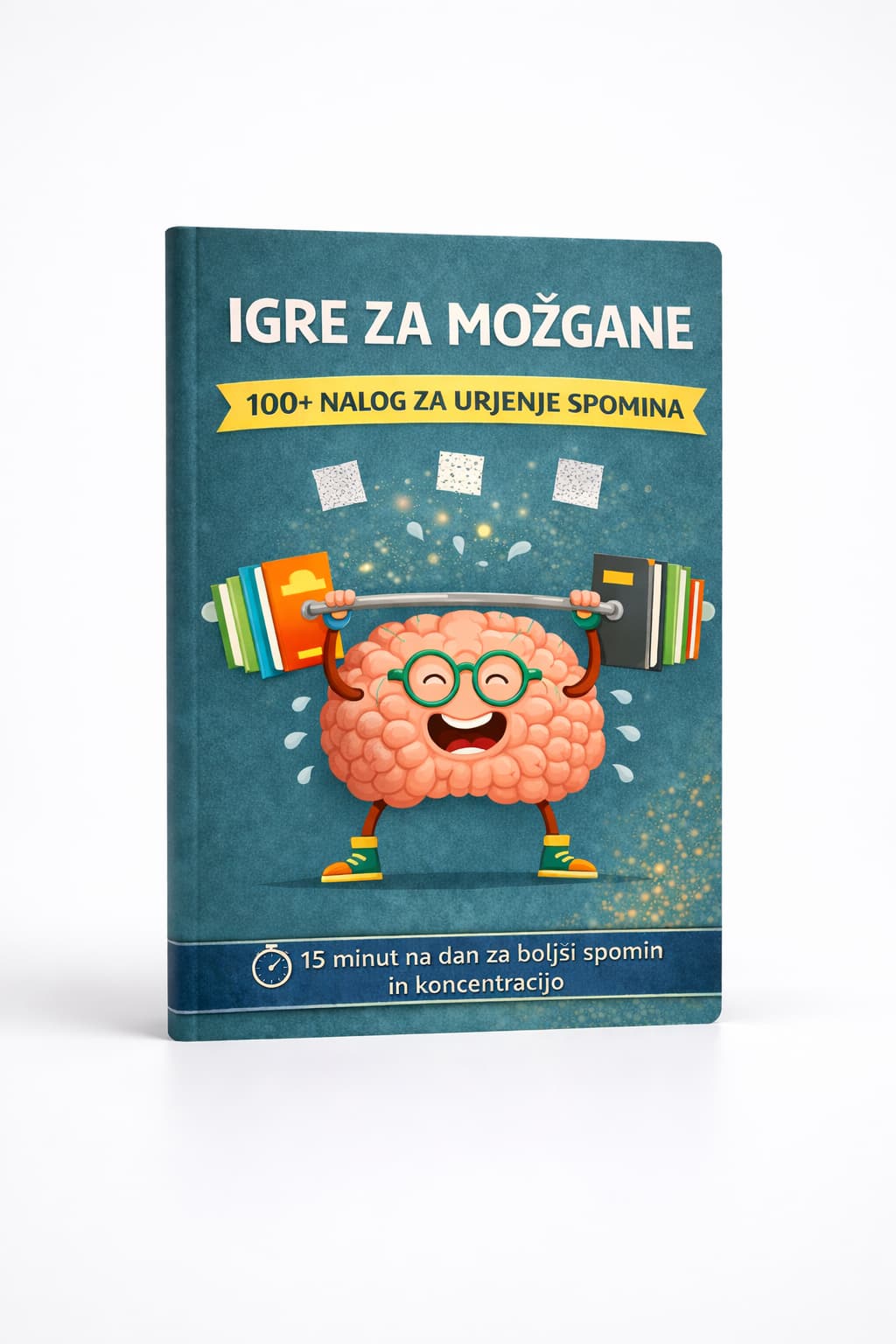 ščete učinkovite vaje za spomin in kognitivne vaje za starostnike? Naš delovni zvezek 'Igre za možgane' pomaga ohranjati bister um vsem generacijam. Naročite zdaj!
